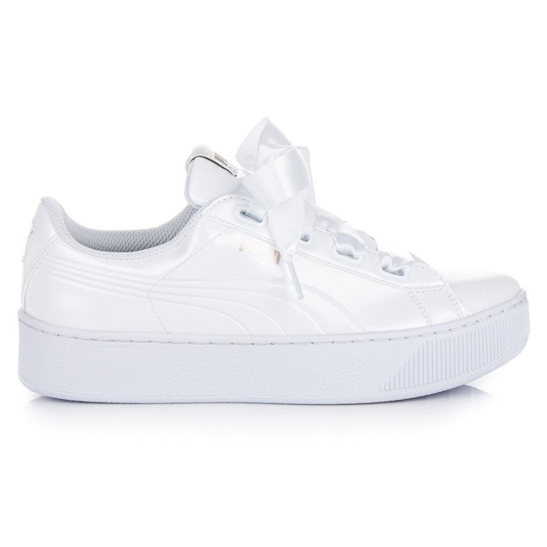 Puma Vikky Platform Ribbon P vit