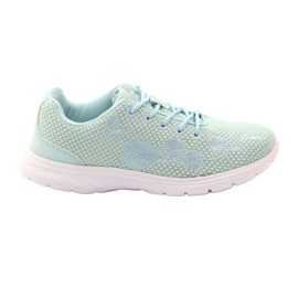 American Club Amerikanska läder innersula sportskor mångfärgad blå