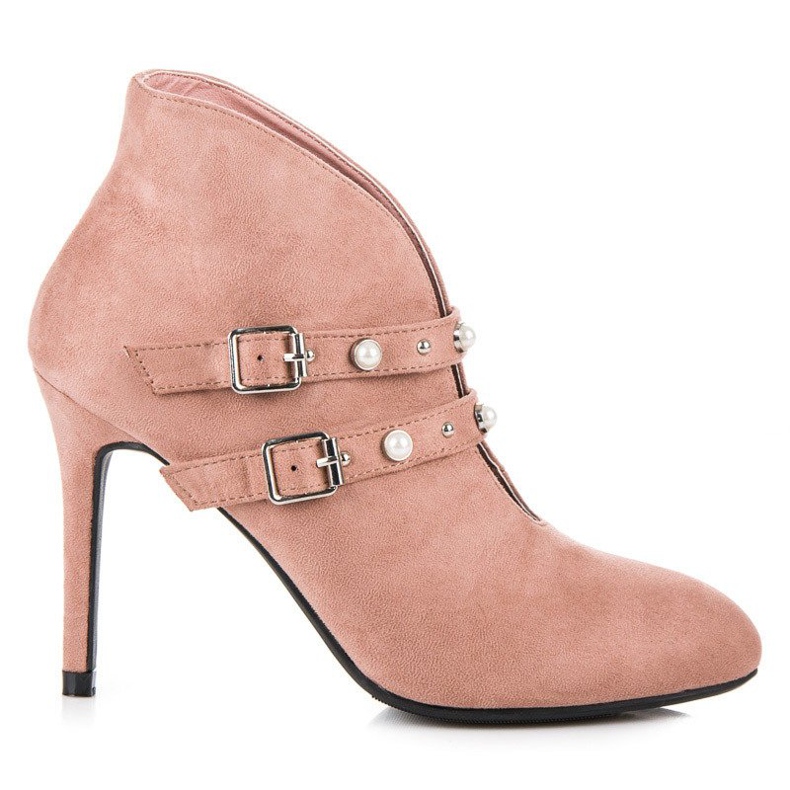 Cm Paris Rosa stövletter med spännen