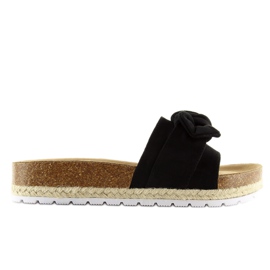 Svarta esparyl svarta tofflor SK41 svart