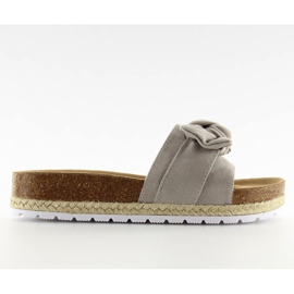 Tofflor esparyl grå SK41 grå