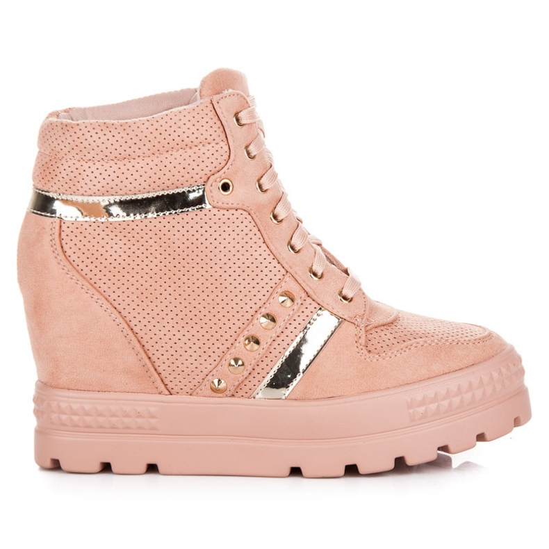 Bestelle Plattformssneakers rosa