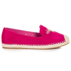 Bestelle Slip-on Espadrilles rosa