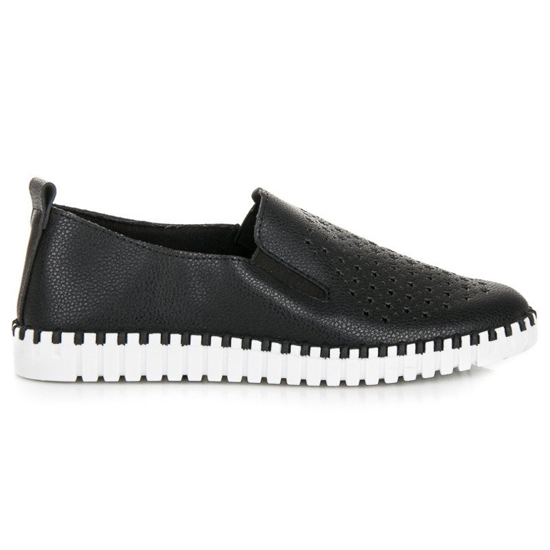 Seastar Openwork Slip On Sneakers svart