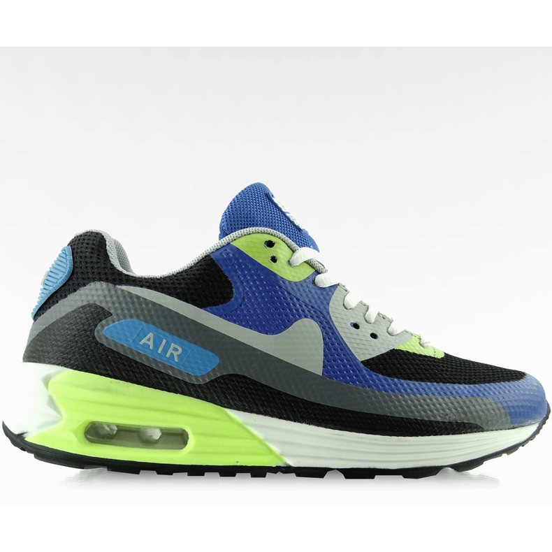 Air B306M sportskor blågrå svart grön