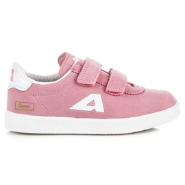 American Club Suede Velvet American Sneakers rosa