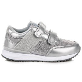 American Club Amerikanska velcro sneakers grå