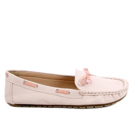 BM Dam klassiska beige loafers 3145 Beige
