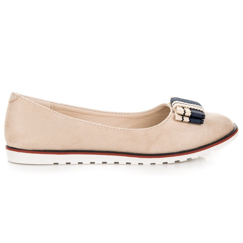 Mocka ballerinor brun