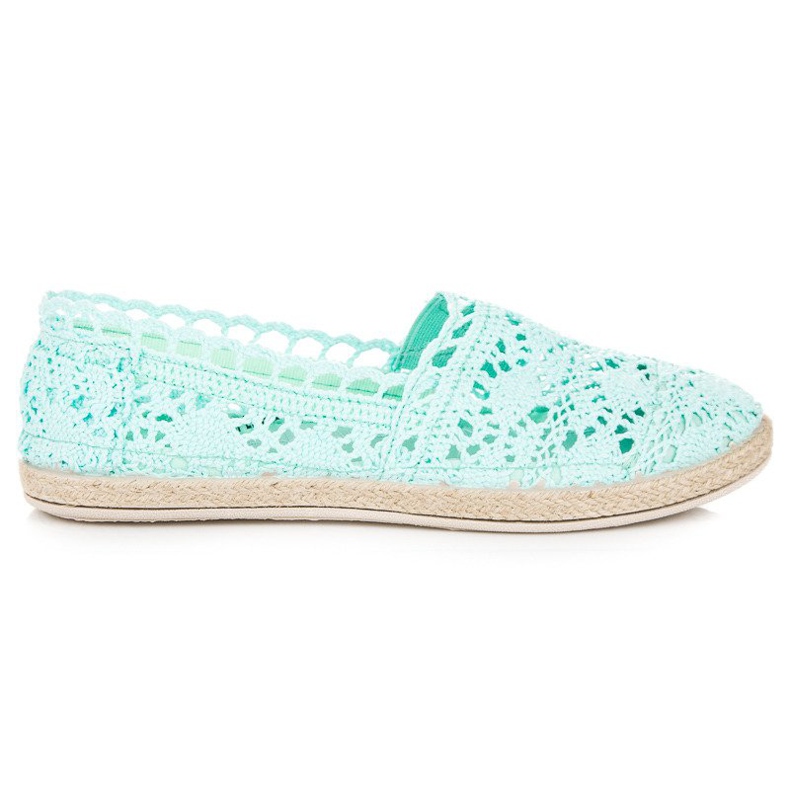Seastar Espadrillos i myntspets grön