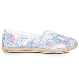 Seastar Boho stil espadrillor mångfärgad