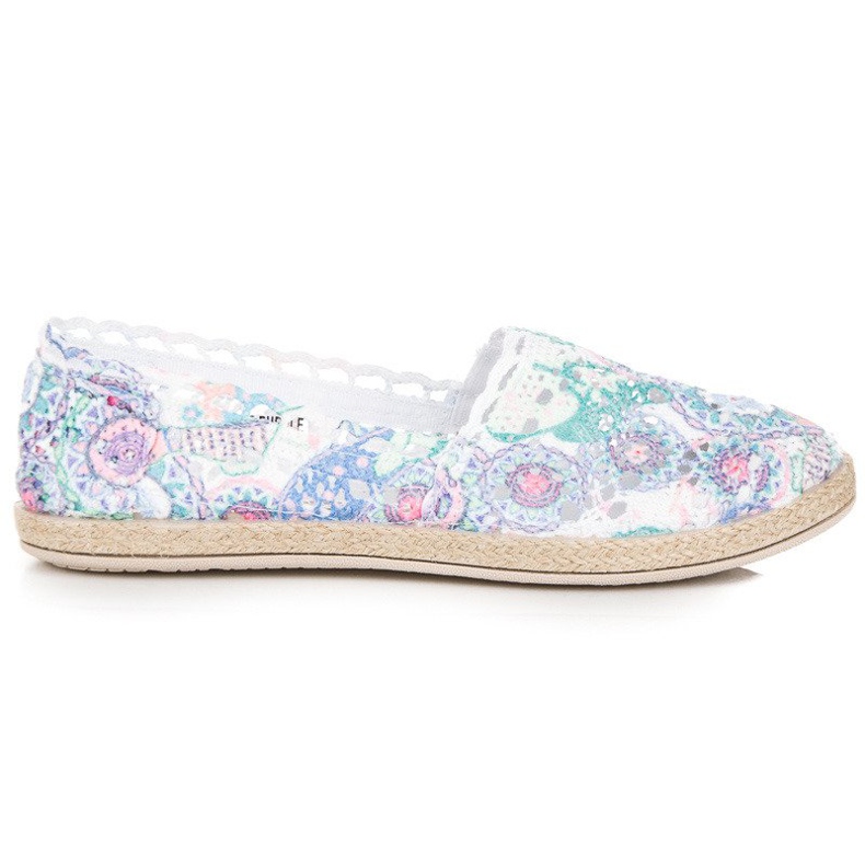 Seastar Boho stil espadrillor mångfärgad