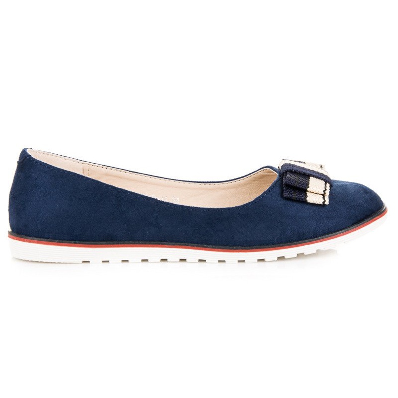 Mocka ballerinor blå