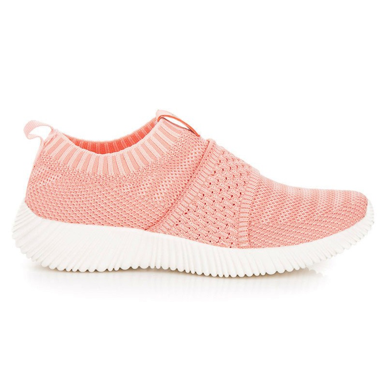 Kylie Slip-on textil sneakers rosa