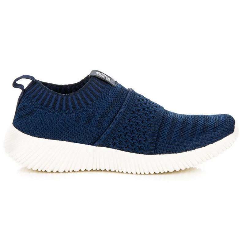 Kylie Slip-on textil sneakers blå