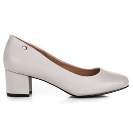 Vices Lågklackade pumpskruvstäd grå