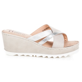 Kylie Kiltofflor brun grå