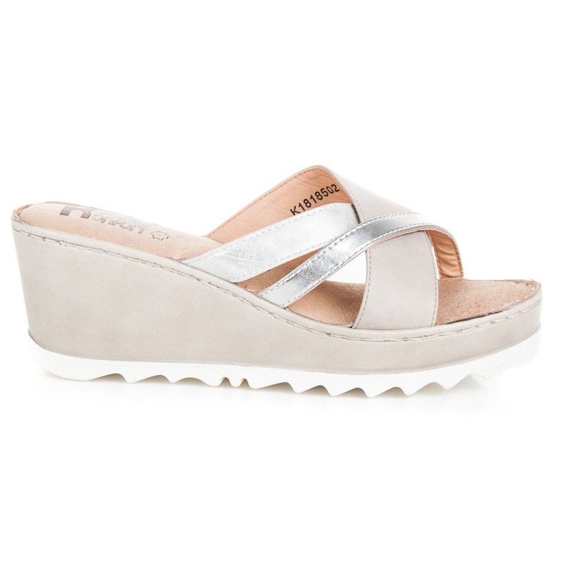 Kylie Kiltofflor brun grå