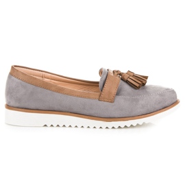Boho vices grå loafers