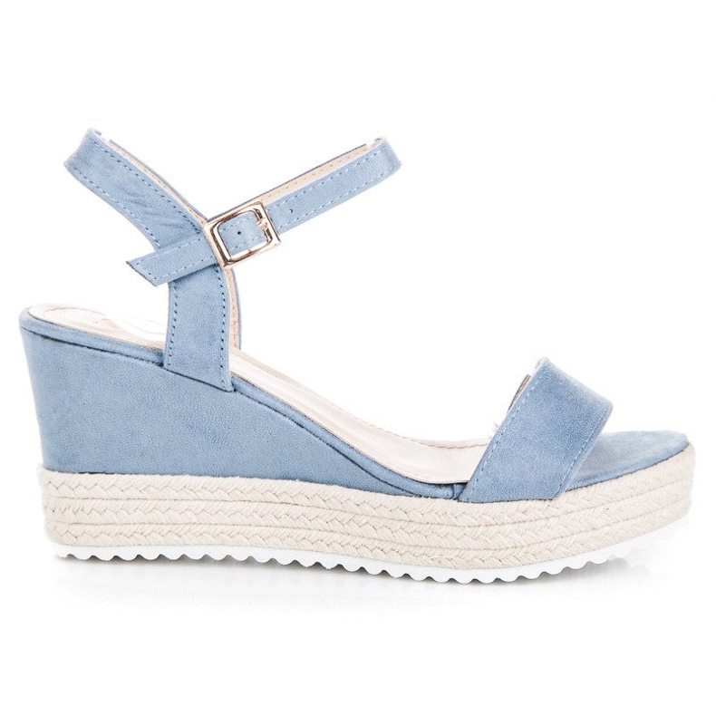 Seastar Wedge espadrillesandaler blå