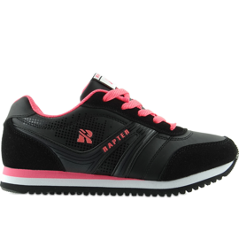 Running Style B686 Black-Coral Skor svart