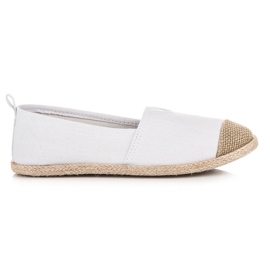 Mckeylor Ballerina espadrillor vit brun