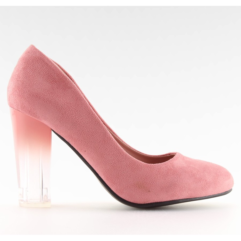 Pumps höga klackar ombre rosa 889-6 Rosa
