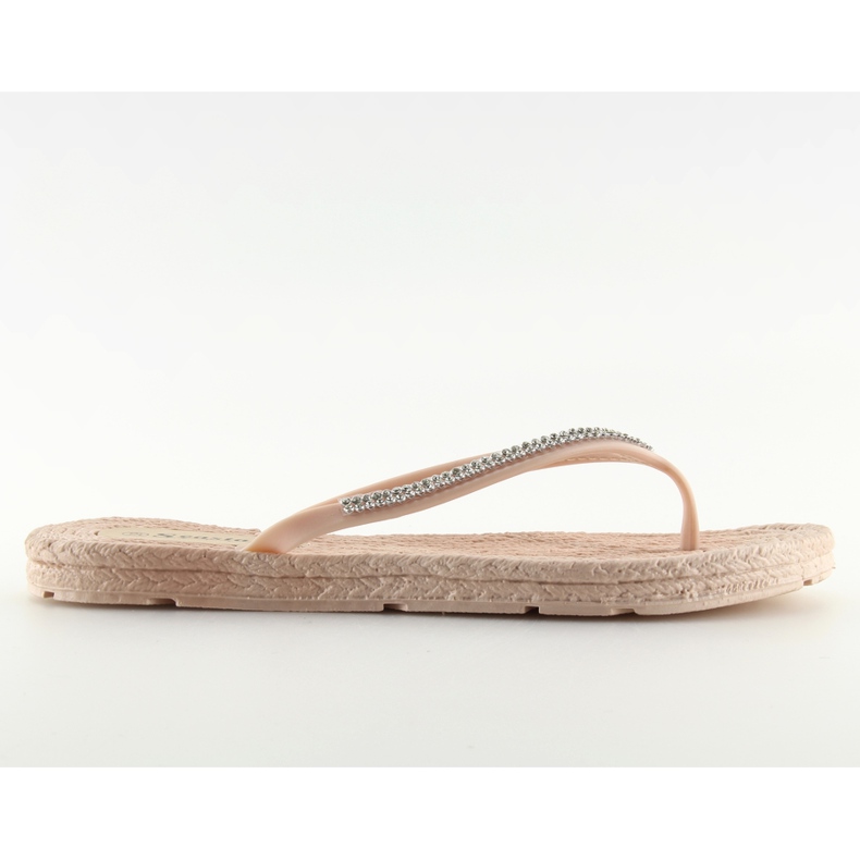 CK40P Carnation beige gummiflip-flops