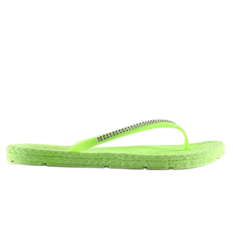 BM Gröna CK40P LT.GREEN flip-flops i gummi