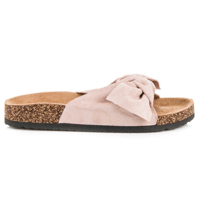 Queen Vivi Mockatofflor med rosett brun