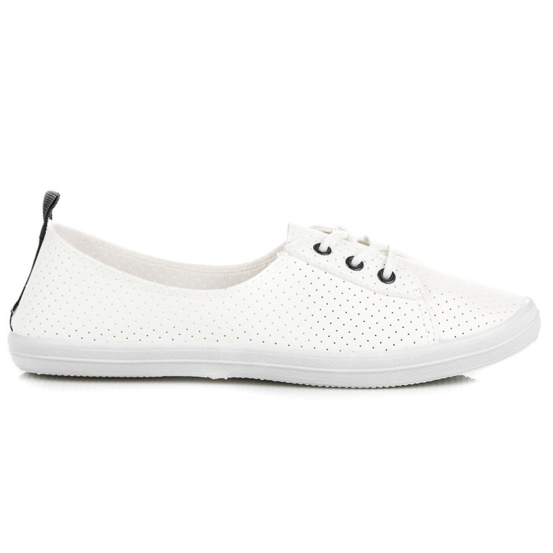 Kylie Genombrutna sneakers vit