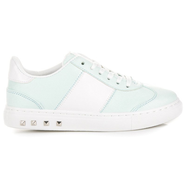 Sport Mocka sneakers vit grön