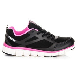 Ax Boxing Klassiska sportskor svart rosa