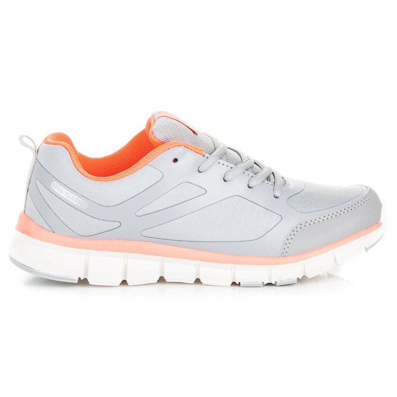 Ax Boxing Klassiska sportskor orange grå