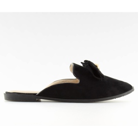 Svarta Lordsy tofflor D-6539 svart