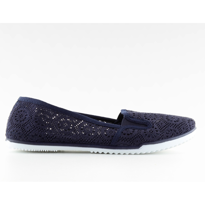 Marinblå spetstrosa MN70 D.BLUE