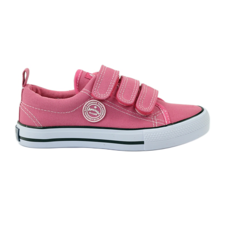 American Club Amerikanska rosa kardborre sneakers