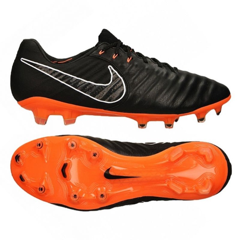 Nike Tiempo Legend 7 Elite FG M AH7238-080 fotbollsskor svart