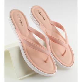 Rosa CK41P Rosa flip-flops för kvinnor