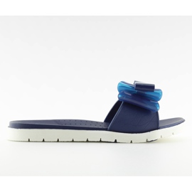 Tofflor meliski blå KM118 marin marinblå