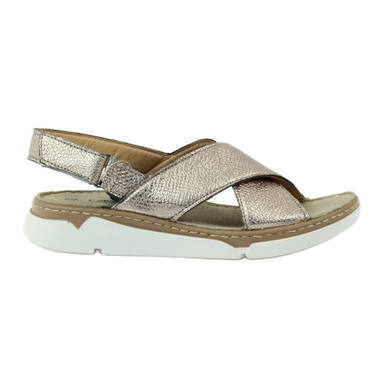 Filippo Bekväma gyllene kardborresandaler