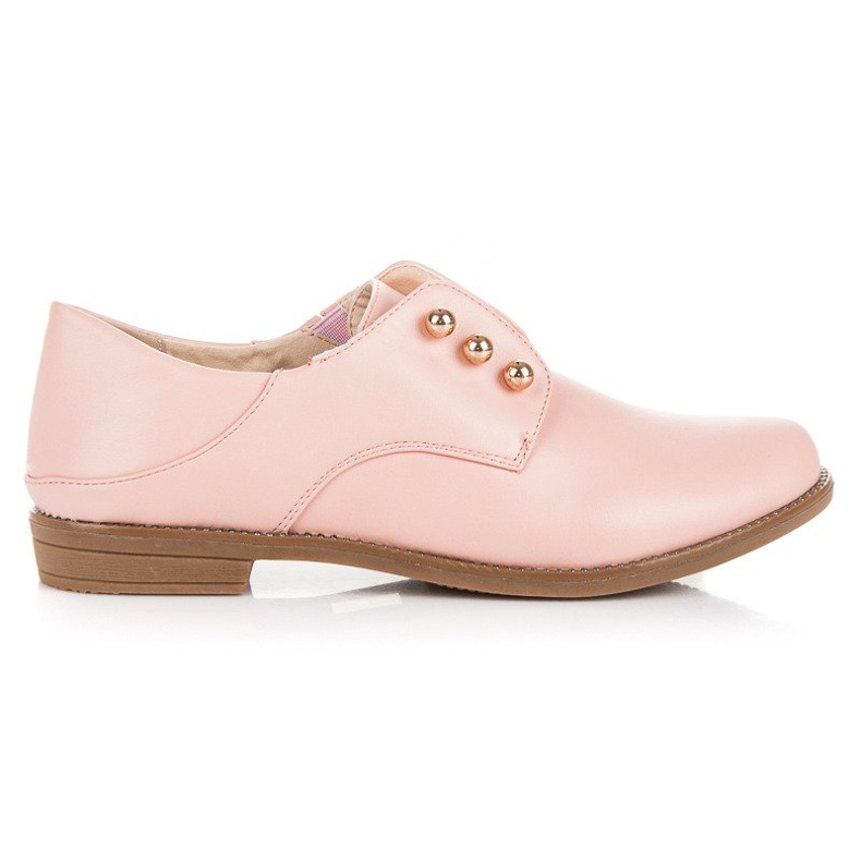 Anesia Paris Eleganta slip-on skor rosa