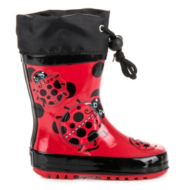 American Club Galoshes American Biedronka röd
