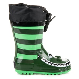 American Club Galoshes Amerikanska krokodiler grön