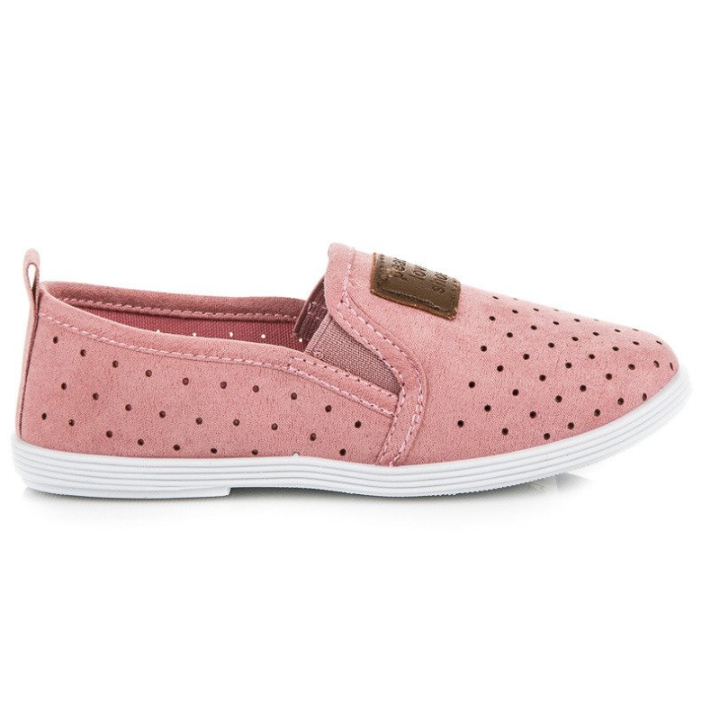Mckeylor Mocka sneakers i mocka rosa