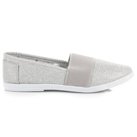 Silver slip-on mckeylor sneakers grå