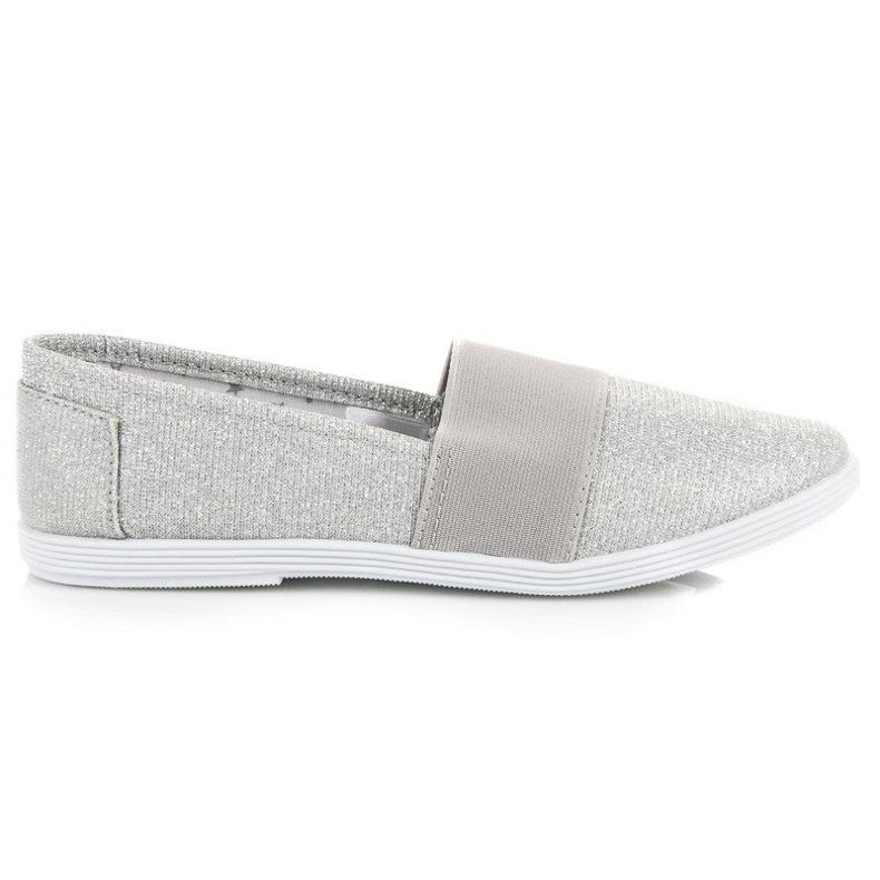 Silver slip-on mckeylor sneakers grå