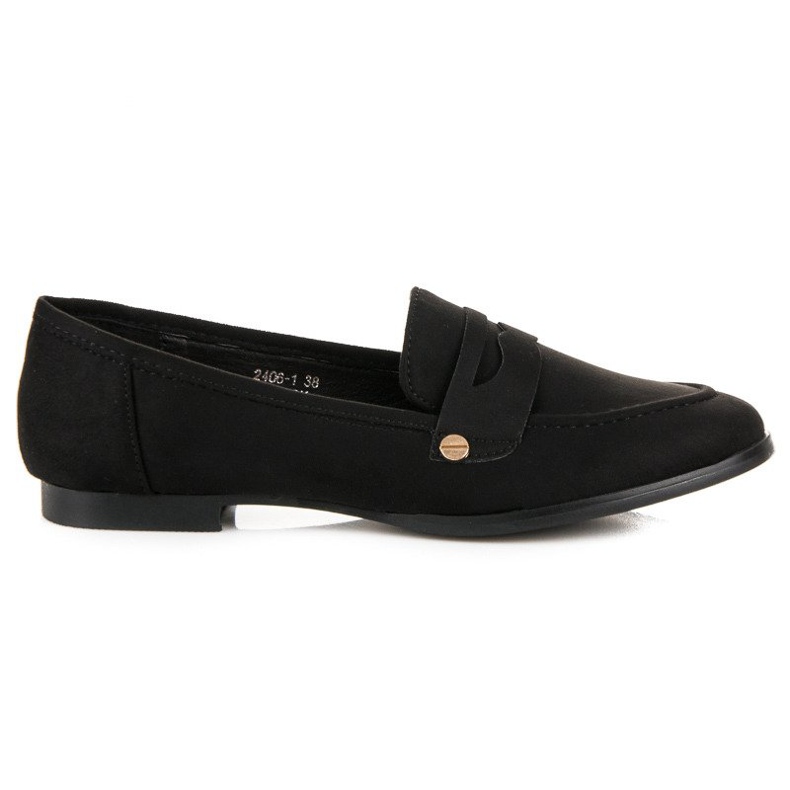 Sweet Shoes Svarta slip-on loafers
