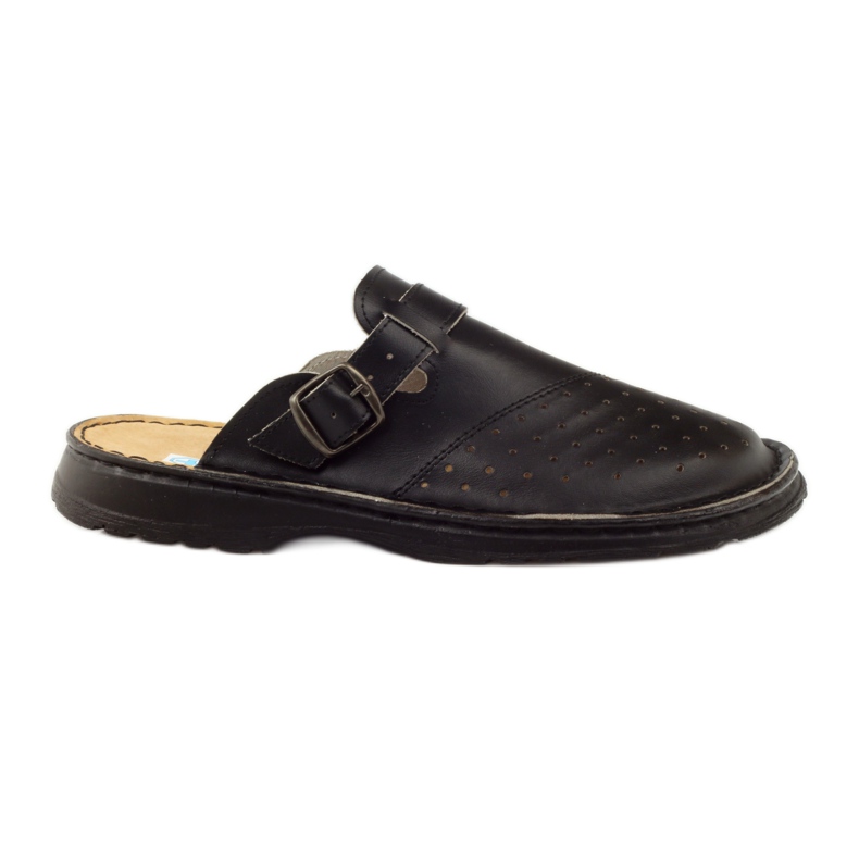 Ortopediska medicinska svarta sandaler