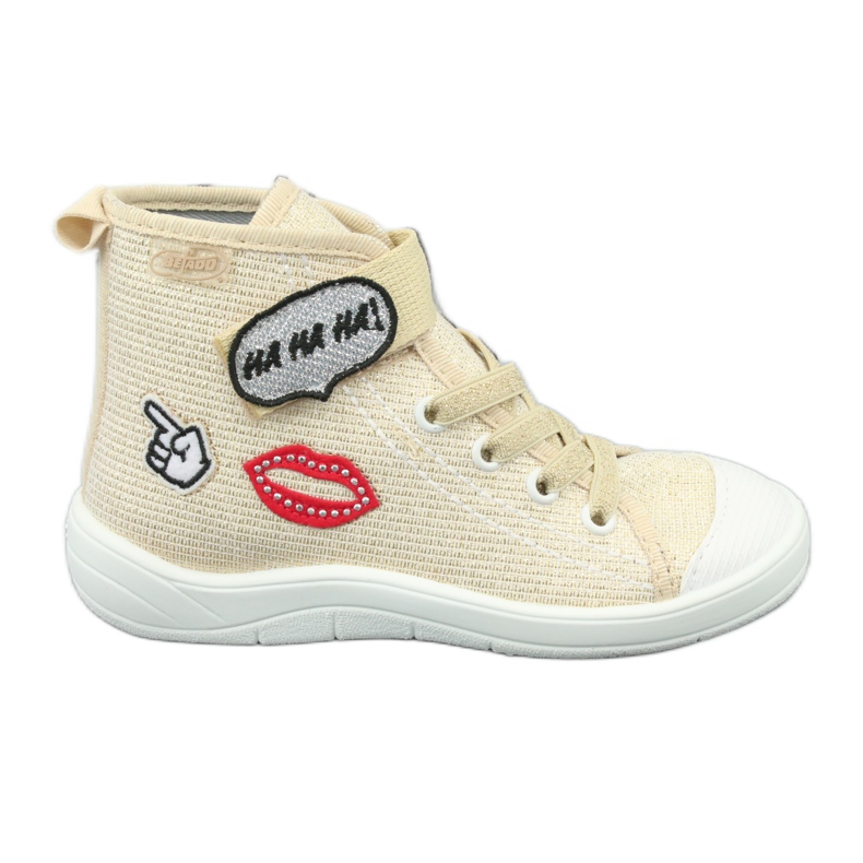 Befado barnskor 268X069 brun grå